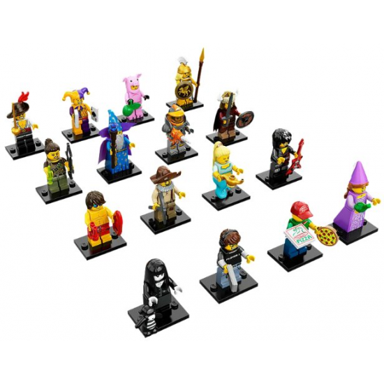 LEGO MINIFIGS SERIE 12 -Serie Complete 16 minifgs 2014